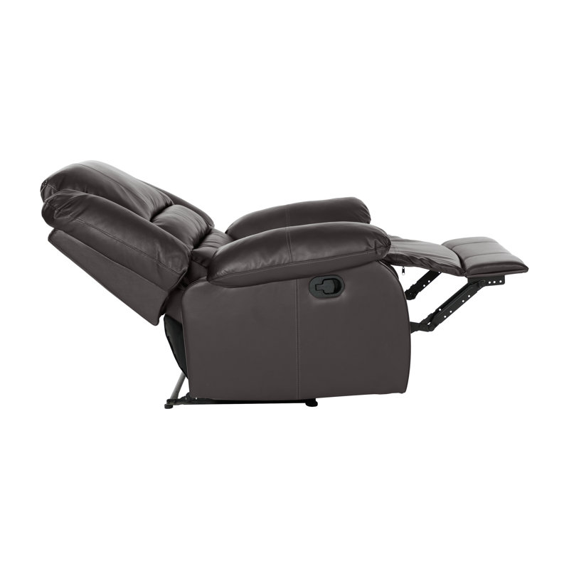 Red Barrel Studio® Jianyu 82'' Vegan Leather Reclining Sofa & Reviews Wayfair